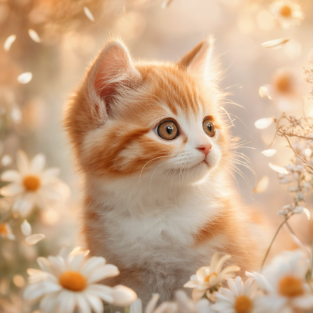 kitten portrait