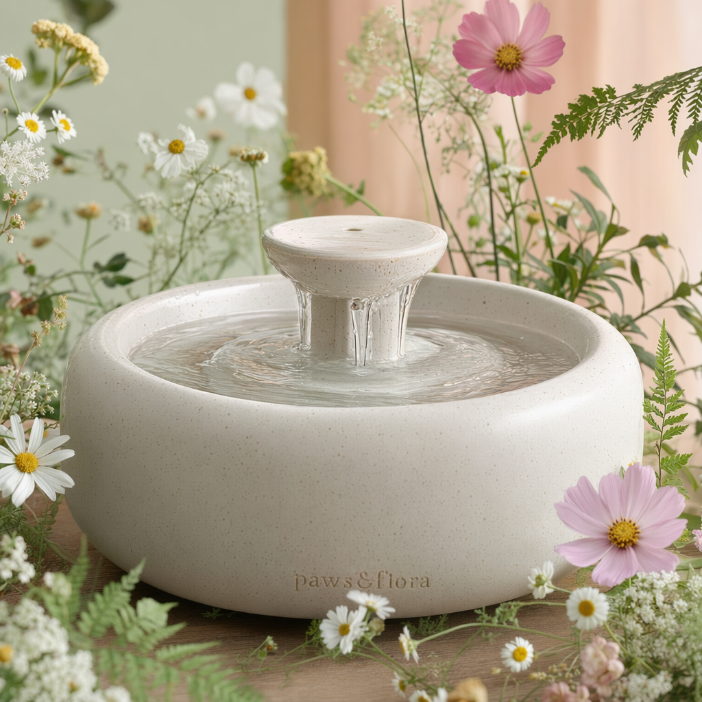 ceramic fountain